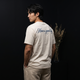 ‘Have A Good Day’ Embroidered Heavyweight Tee – Cream