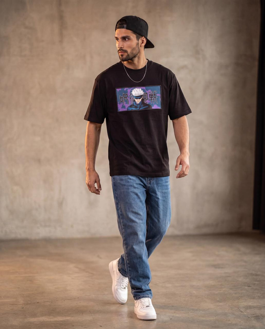Gojo Satoru Signature Embroidery Heavyweight Tee (260 GSM)