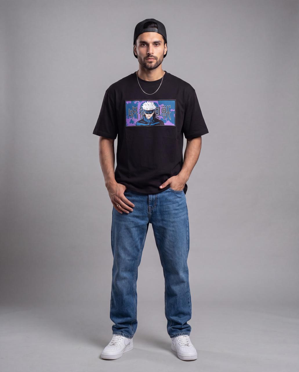 Gojo Satoru Signature Embroidery Heavyweight Tee (260 GSM)