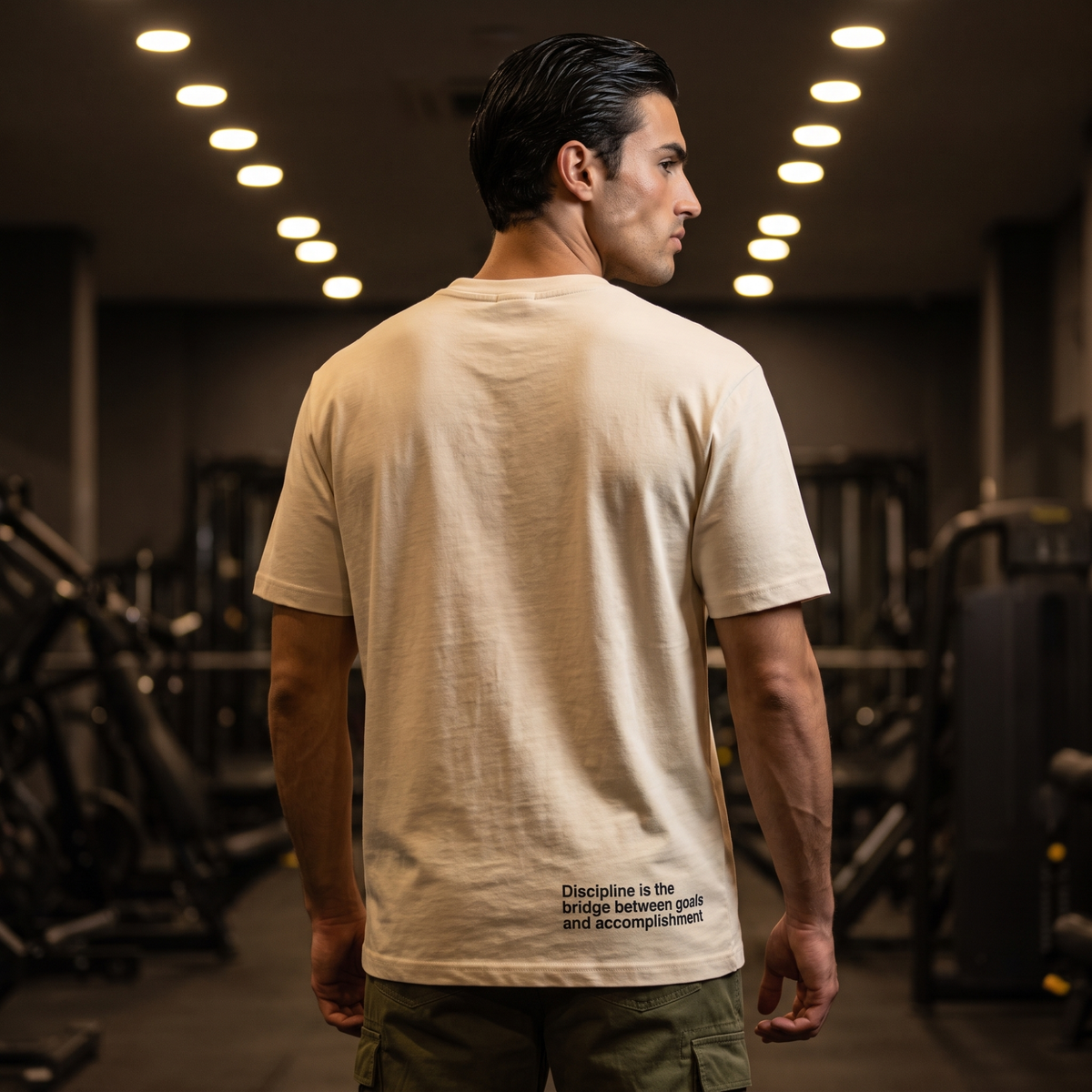 The Discipline Tee – Premium Embroidered Cotton