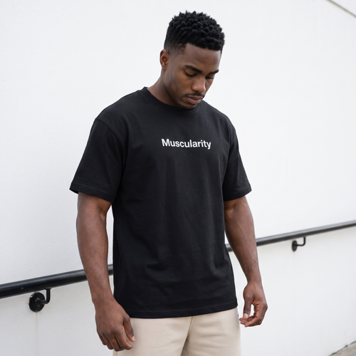 Muscularity Oversized Graphic T-Shirt | Heavyweight Streetwear Tee