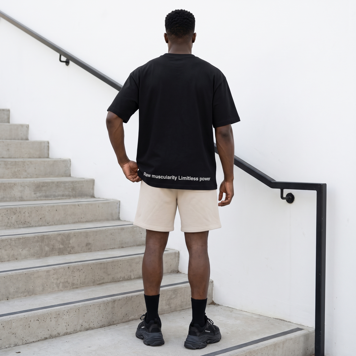 Muscularity Oversized Graphic T-Shirt | Heavyweight Streetwear Tee