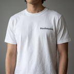 Manifestación 11:11 Embroidered T-Shirt – Crisp White