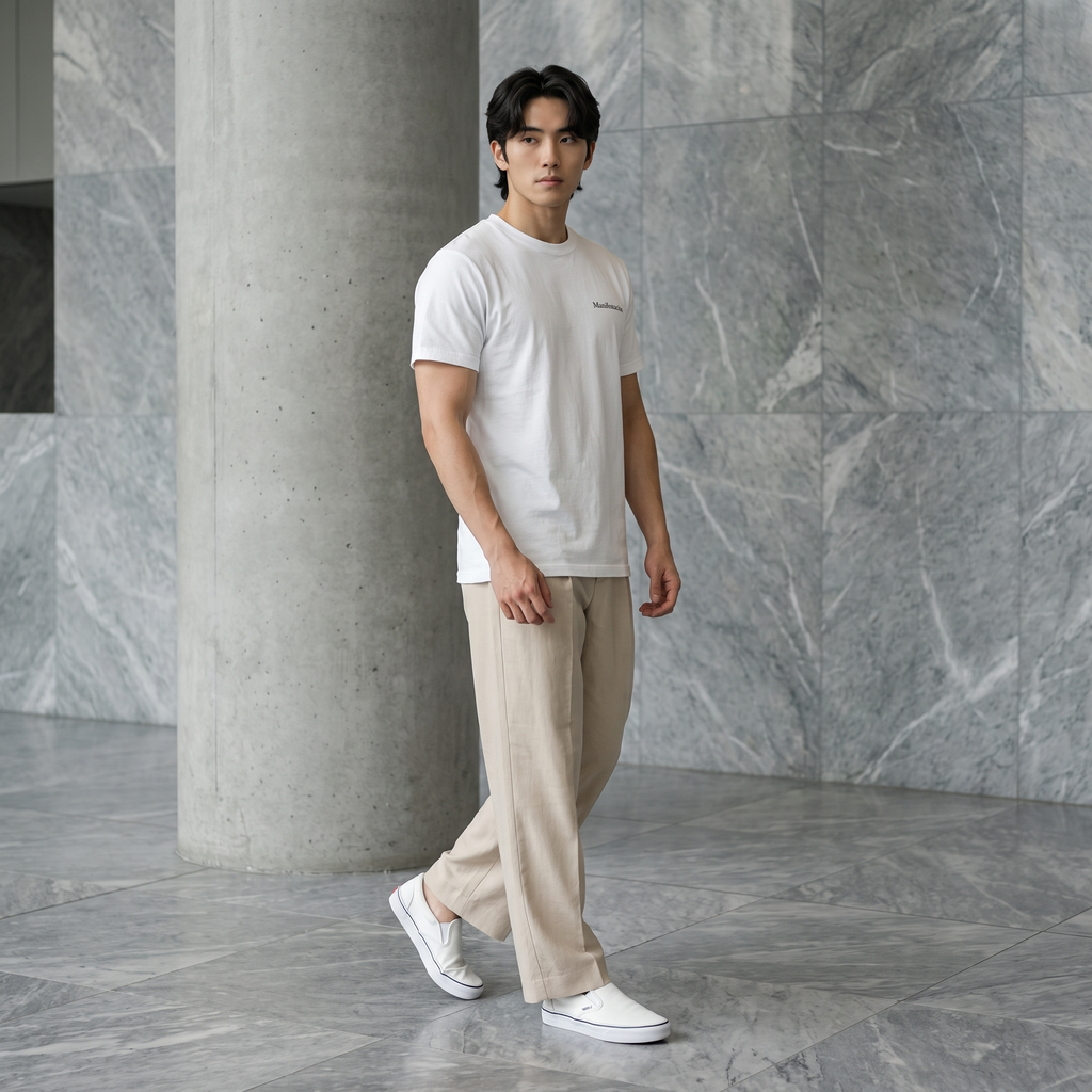 Manifestación 11:11 Embroidered T-Shirt – Crisp White
